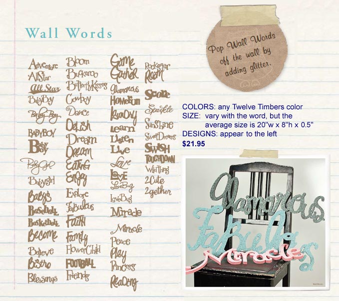 wall words