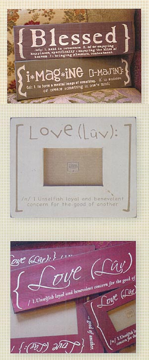 definition signs and fonts