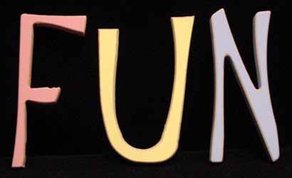 funky letters