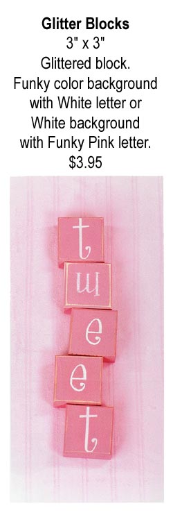 Glitter Blocks