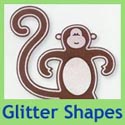 glitter shapes