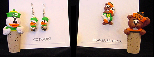 Duck and Beaver pieces